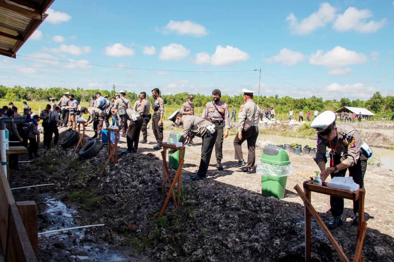 SPN Tjilik Riwut Belajar Mengelola Lahan Pertanian di Universitas Palangkaraya