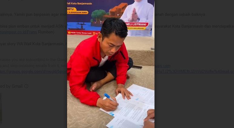 Wali Kota Yamin Sampaikan Kabar Gembira bagi CPNS dan PPPK, Sebut Pelantikan  April 2025 Ini