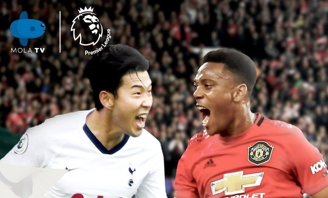 LINK TV Online Live Streaming Tottenham vs Man United di Mola TV Jadwal Liga Inggris Malam Ini
