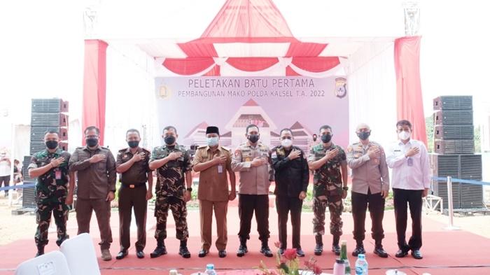 Gedung Polda Kalsel di Kota Banjarbaru Mulai Dbangun, Target Selesai Tahun Ini Juga