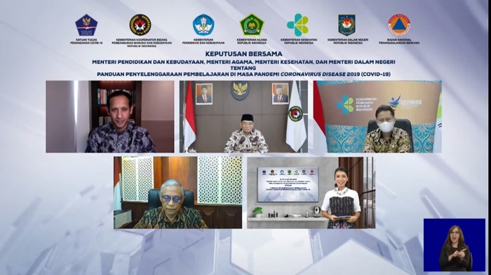 Menteri Pendidikan Nadiem Makarim Targetkan PTM pada Juli 2021