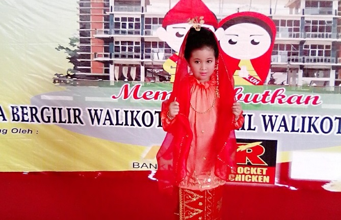 Didukung Pasukan Al Azhar, Nazwa Siap Tampilkan Main Biola di Naga Cilik Banjarmasin