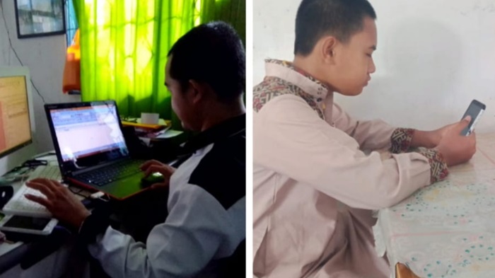 MAN Kapuas Gelar Penilaian Akhir Semester secara Daring