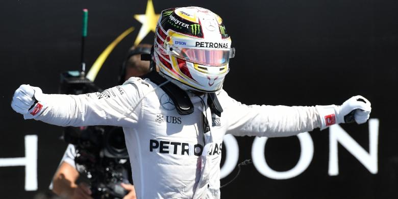Hamilton Catat Empat Kemenangan Beruntun