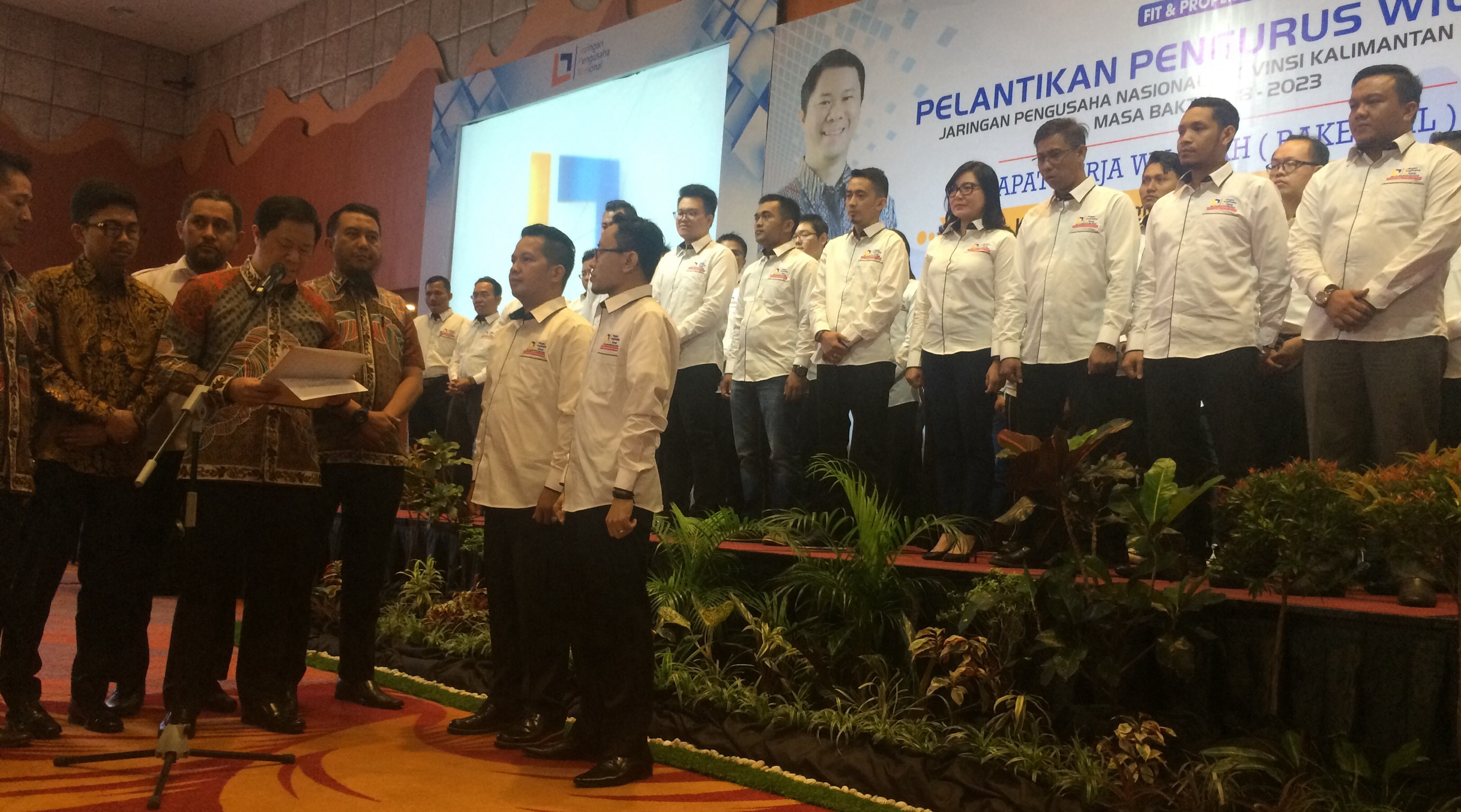 Risdianto Haleng Pimpin Jaringan Pengusaha Nasional Kalsel