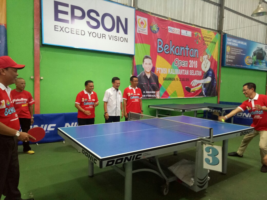 Kejuaraan Tenis Meja Bekantan Open 2018 Bergulir, Alvina Kayla Incar Medali Kategori Pemula Putri