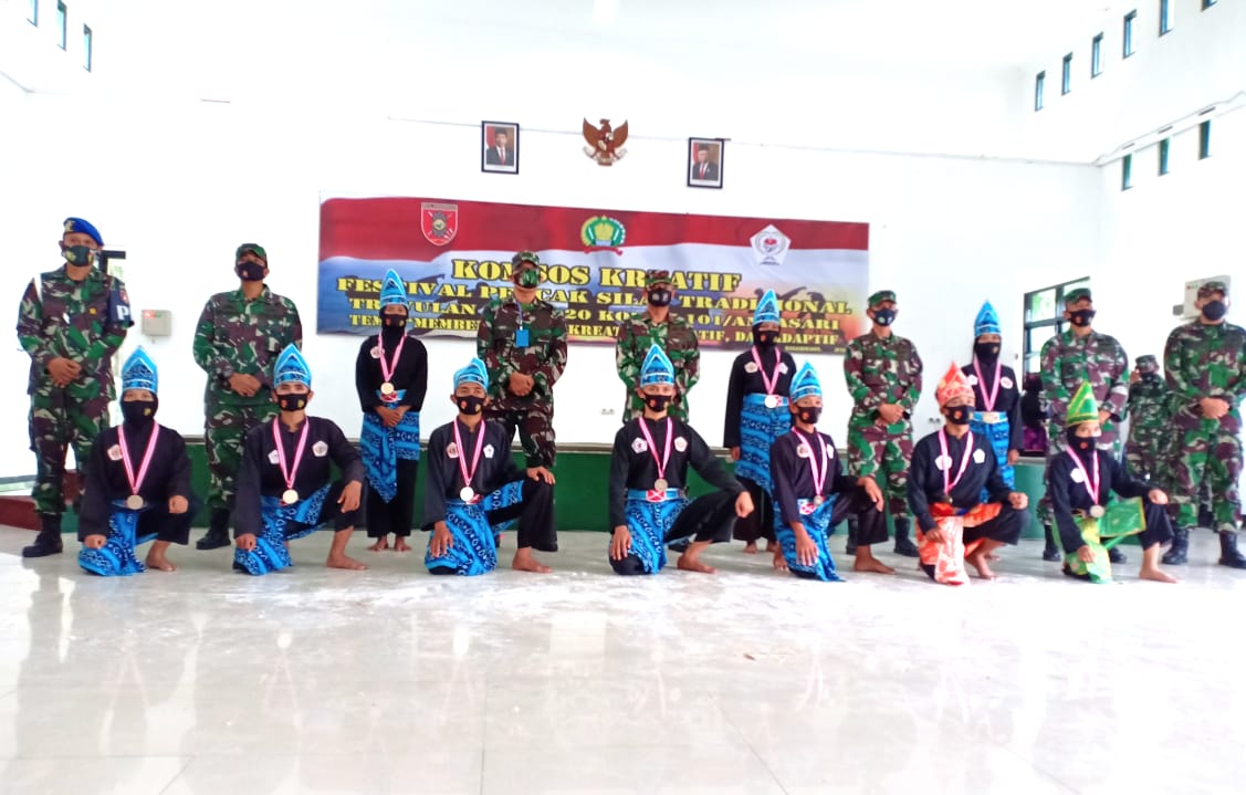 Danrem 101/Antasari Buka Komsos Kreatif, Festival Pencak Silat Membentuk SDM Inovatif