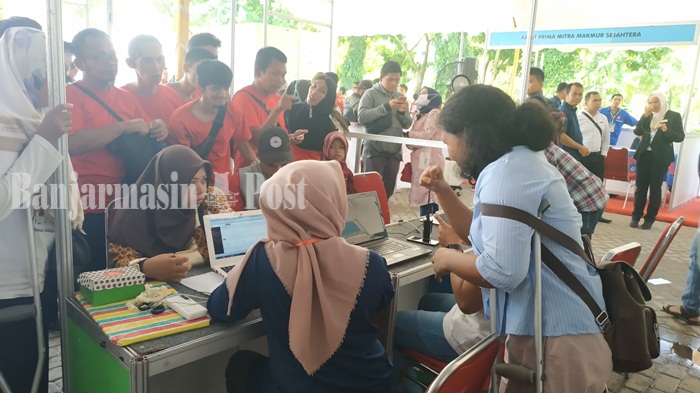 Pemko Banjarmasin Buka Job Fair untuk Penyandang Disabilitas, 50 Difabel Cari Peluang Kerja