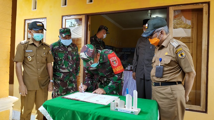 Target TMMD-107 di HST Tercapai, Dandim Serahkan Hasil Pembangunan kepada Bupati