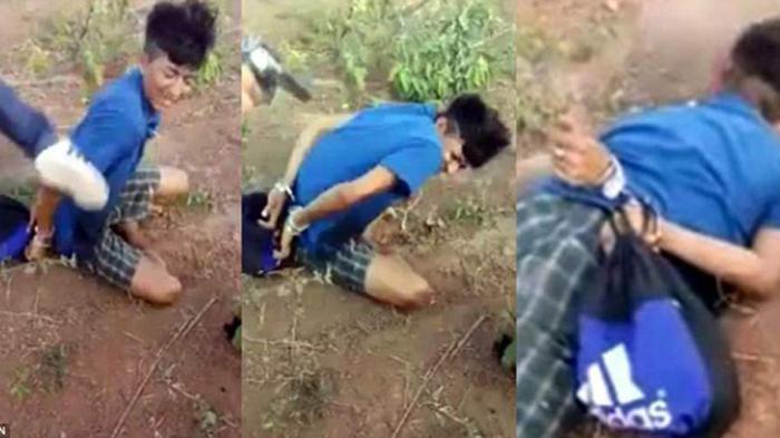 Kejamnya! Diborgol, Pemuda Ini Lalu Ditembak Kepalanya