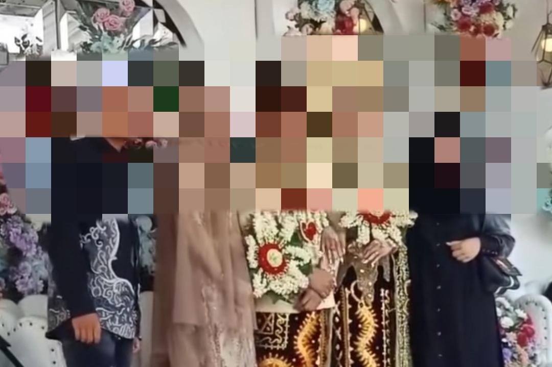 Viral Pria Nikahi Dua Wanita Sekaligus di HST Kalsel, Akrab di Pelaminan, Ternyata Pengusaha Sukses