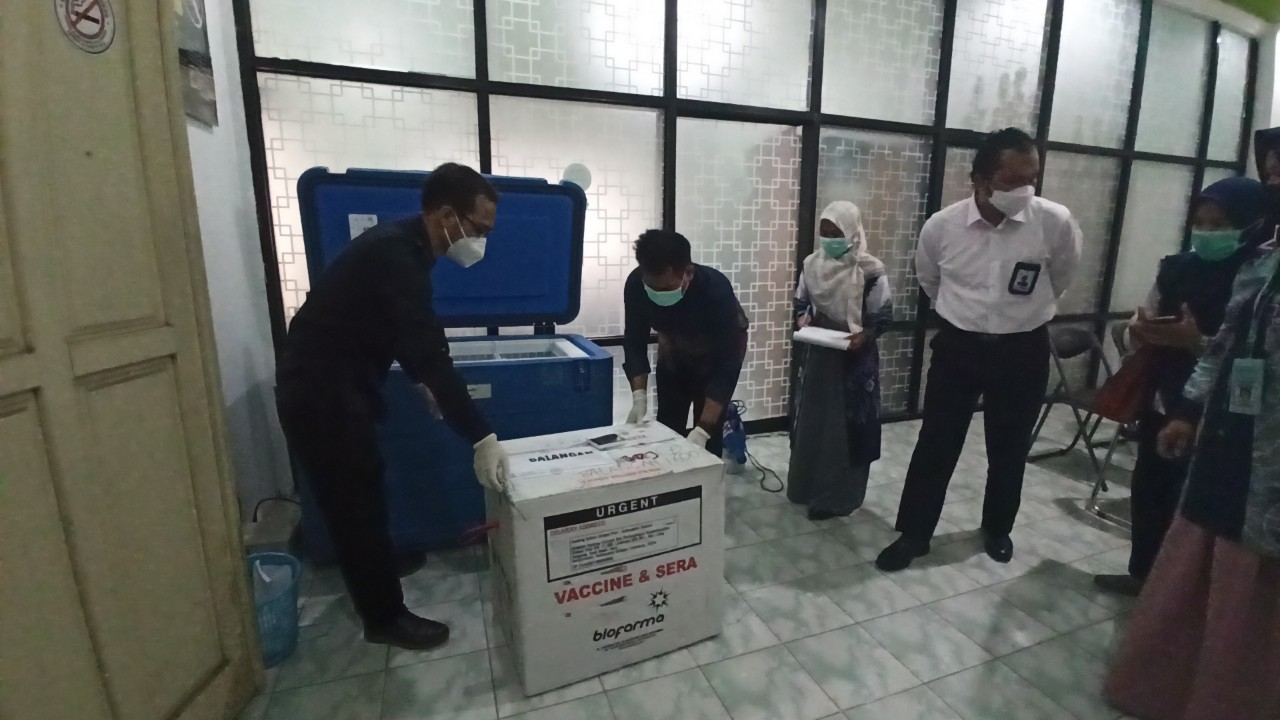 1600 Vial Vaksin Diterima Dinkes Balangan, Digunakan untuk Dua Kali Sesi Vaksinasi