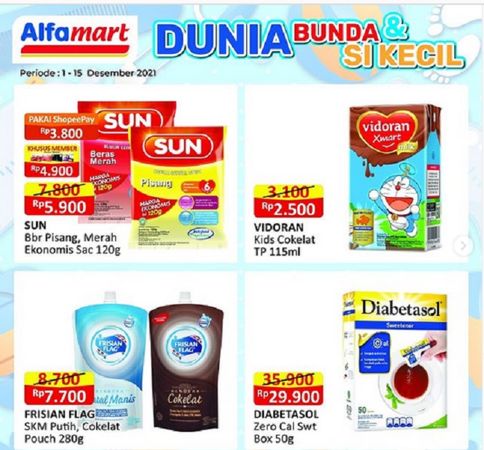 Promo Alfamart Hari Ini Periode 1-15 Desember 2021, Diskon Produk Kesehatan dan Perawatan Tubuh
