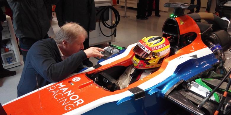 Ini Waktu Terbaik Rio Haryanto di Hari Terakhir Uji Coba Pra Musim