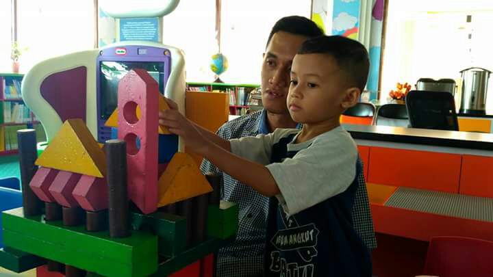 Keren! Perpustakaan Palnam Kini Punya Fasilitas Bermain Anak