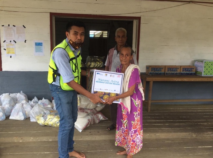 Pamapersada dan YIMP Salurkan Sembako bagi Warga Kalteng Terdampak Corona