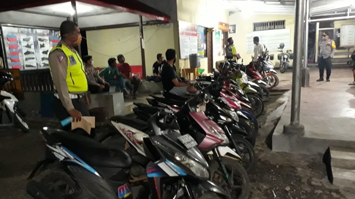 Giat Patroli Balapan Liar, Satlantas Polres Tabalong Amankan 27 Motor