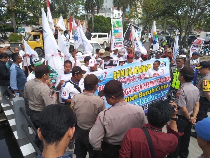 Disnakertrans Kalsel Bentuk Tim Tindaklanjuti Tuntutan FSPMI