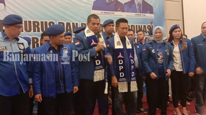 Koyem Dikukuhkan Jadi Ketua Partai Demokrat, Siapkan Kader Terbaik Maju di Pilgub Kalteng 2020