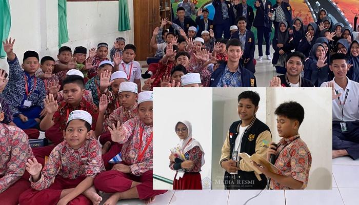 Cegah Bullying di Sekolah, Forum Anak Tanbu Sosialisasi Saat MPLS di SMP IT Ar-Rasyid Batulicin