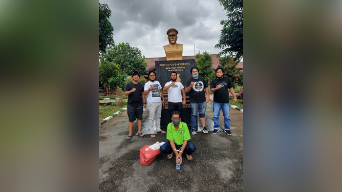 Lelaki Asal Pagatan Kabupaten Tanbu Diringkus Polisi karena Kasus Togel