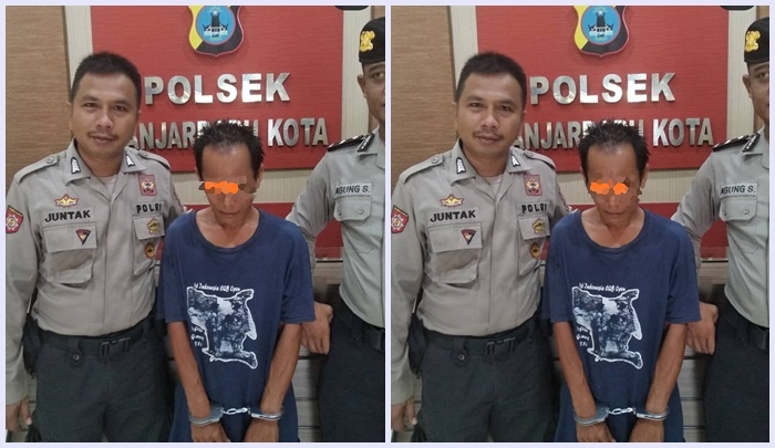 Pulang Mabuk, Pria di Banjarbaru Ini Marah dan Aniaya Istri dengan Sajam