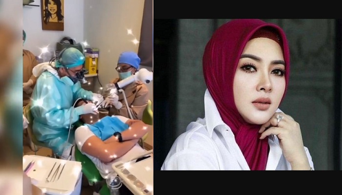 Reino Barack ke Dokter Gigi Jadi Perhatian, Syahrini Pamerkan Kondisi Sang Suami