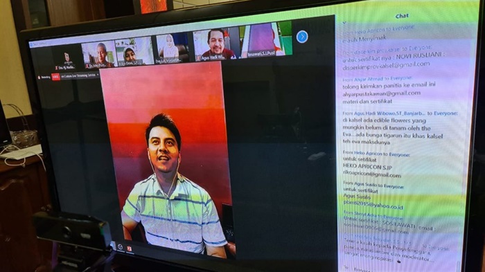 Literasi Digital Usaha Hidroponik bagi Millenial Digelar Dispersip Kalsel