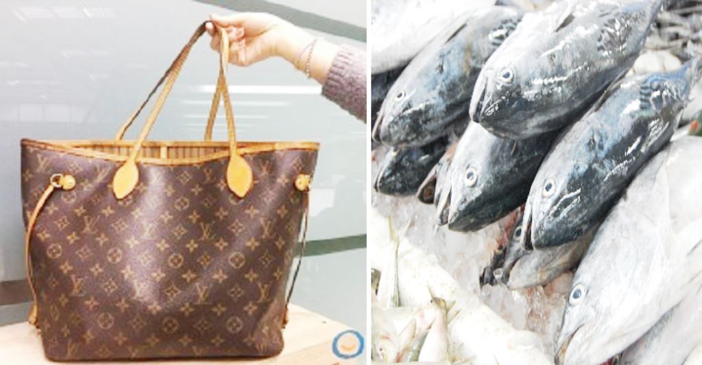 Diberi Tas Louis Vuitton oleh Cucu, Nenek Ini Malah Memakainya untuk Bawa Ikan Segar