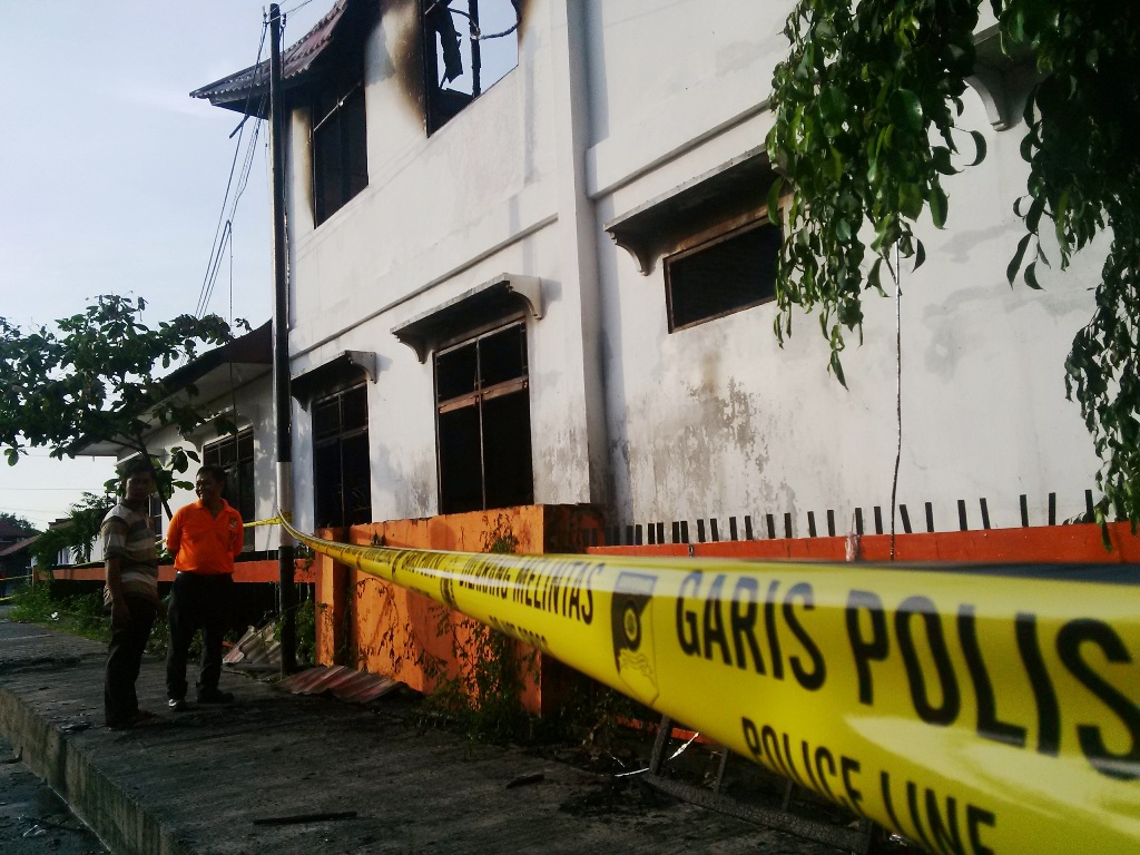 Setahun Berlalu, Pelaku Pembakar Kantor KPU Kalteng Belum Juga Terungkap