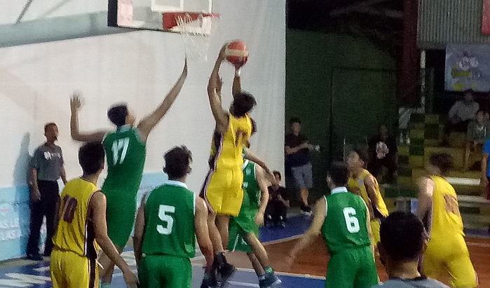 Kejurnas Basket KU-18 di Banjarmasin, Basket Putra Jateng Bungkam DKI Jakarta, Besok Kalsel Main