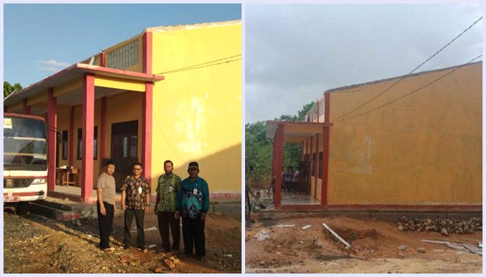 Satu Atap Bangunan Sekolah Rusak Parah, Kepala SMKN 1 Kusan Hulu Siapkan Ruang Cadangan