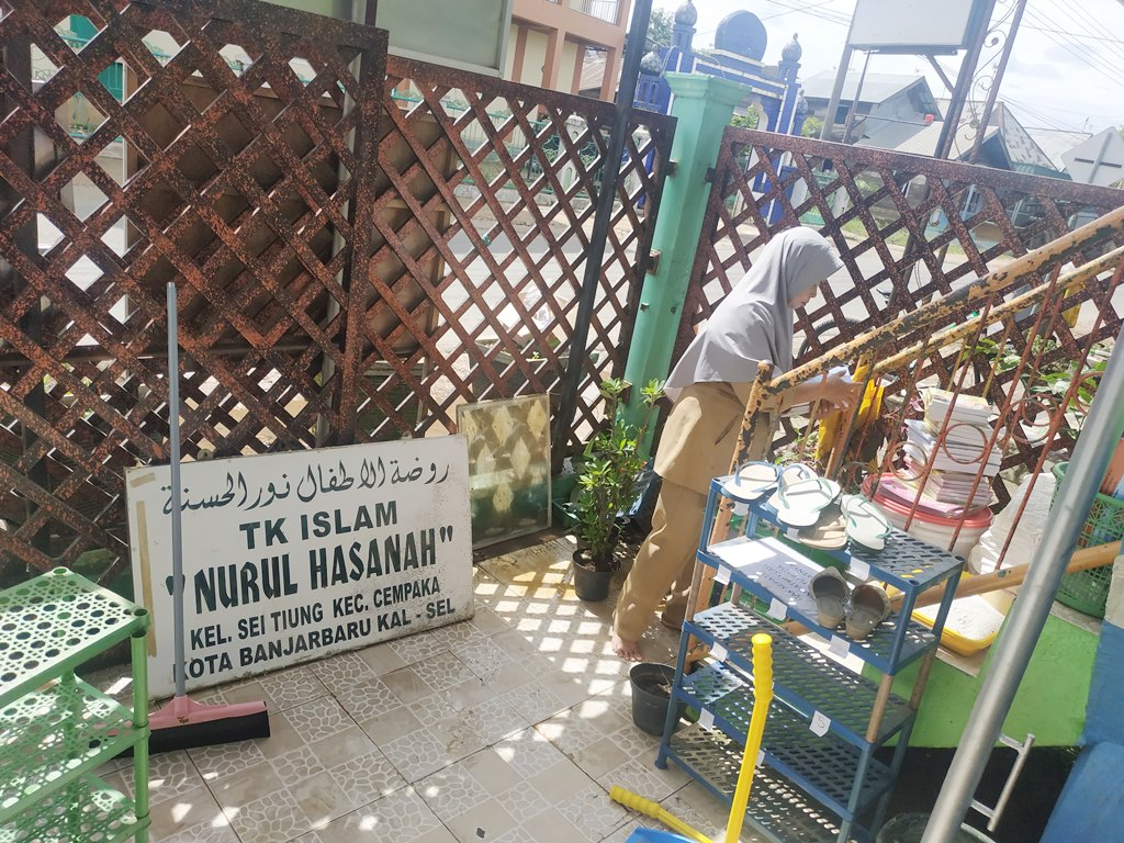 Dampak Banjir di Cempaka, Ratusan Siswa TK Nurul Hasanah Diliburkan