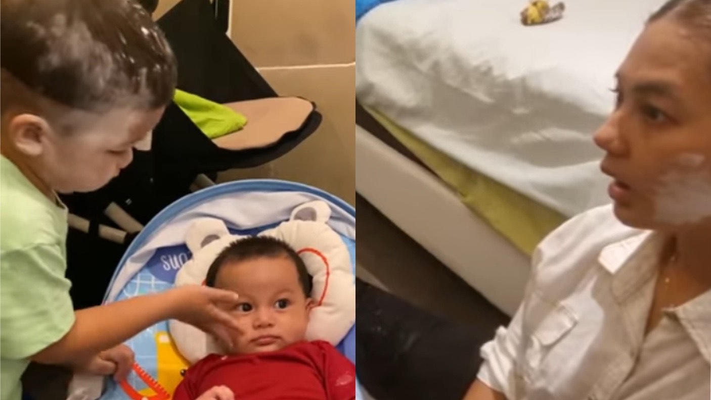 Kejahilan Kiano Baim Wong Bikin Kenzo Menangis Terekam, Paula Verhoeven Langsung Bereaksi