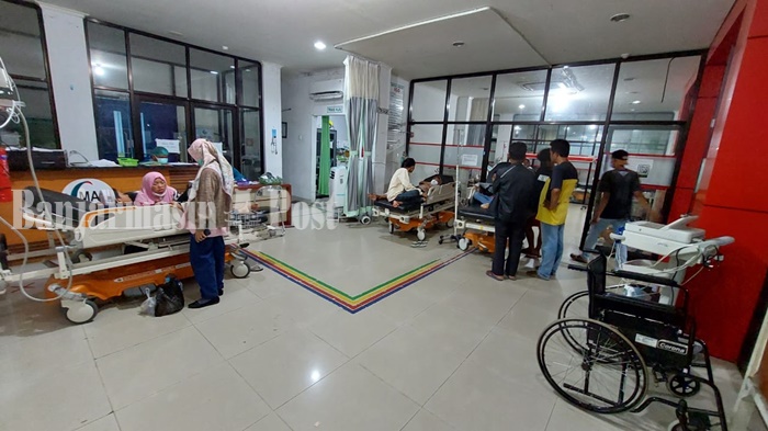 Keracunan Massal di Alalak Kabupaten Batola Kalsel, 2 Anak Opname di RSUD Ansari Saleh