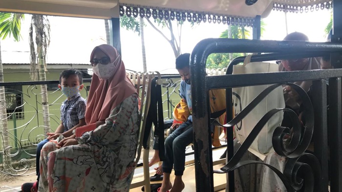 Kembali Beroperasi, Bus Bejajalanan Banjarmasin Wajibkan Penumpang Pakai Masker dan Cek Suhu Tubuh