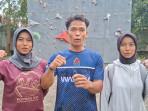 Perdana Ikut Pomnas, Ini Target Tiga Atlet Panjat Tebing Banjarbaru di Jawa Tengah