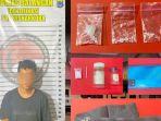 Akui Simpan Sabu di Bawah Pohon, Pengedar Narkoba di Desa Hamarung Balangan Dibekuk