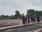 Hujan Hambat Tanding Panahan Porprov XII Kalsel 2025 di Tanahlaut, Atlet Perempuan Ini Tetap Lanjut