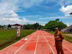 Lintasan Atletik Miliaran Rupiah Terpaksa Ditambal agar Bisa Kembali Dipergunakan