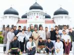 Skuad Barito Putera Singgah di Masjid Raya Baiturrahman Usai Dijamu Persiraja