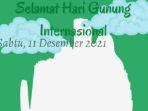 Selamat Hari Gunung Sedunia, Simak Twibbon Hari Gunung Internasional 2021