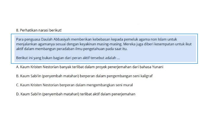 Kunci Jawaban PAI Kelas 8 Kurikulum Merdeka, Ikut Aktif dalam Membangun Peradaban Ilmu Pengetahuan