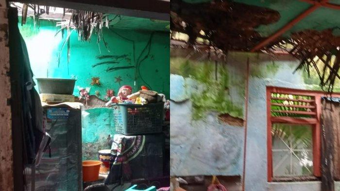 Tak Jauh dari Kantor Bupati, Satu Keluarga di Lebak Tidur di Rumah Tidak Layak Huni