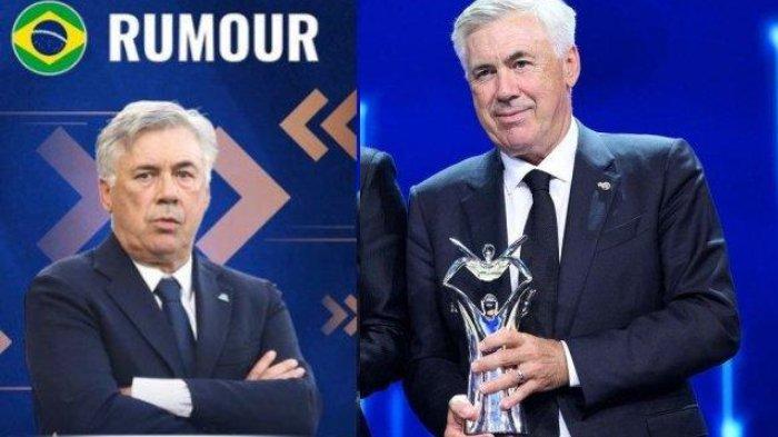 Ancelotti Redam Rumor Tentang Dirinya Jadi Juru Taktik Timnas Brasil: Saya Pelatih Real Madrid!