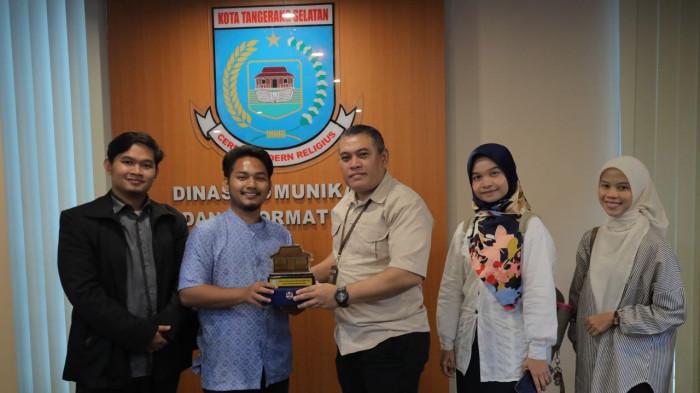 Diskominfo Tangsel menerima kunjungan dari SDIT Al-Ikhlas Serpong, Selasa (18/11/225).