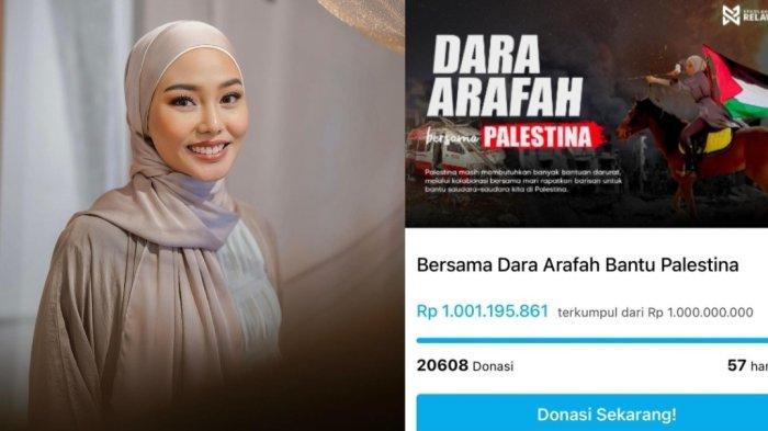 Dara Arafah Galang Donasi untuk Palestina, Terkumpul Rp 1 Miliar, Langsung Sebut MasyaAllah!