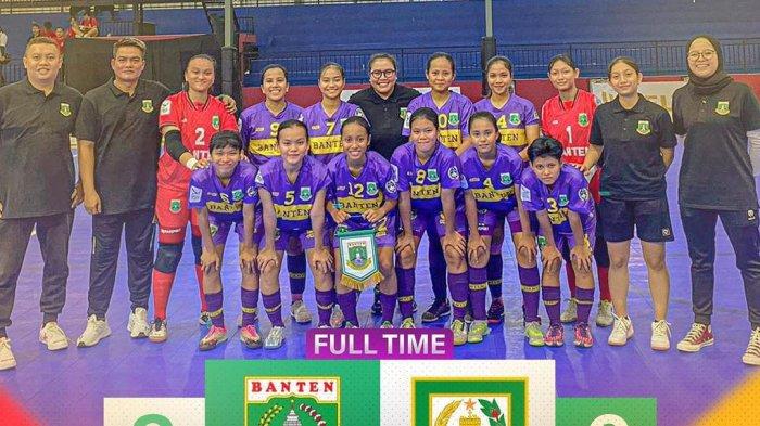 Tim Futsal Putri Banten Duduki Puncak Klasemen Grup A Kualifikasi PON XXI 2024 Aceh-Sumut