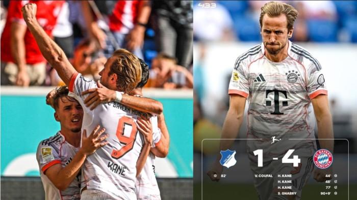 Melakoni laga tandang di PreZero Arena, Bayern München berhasil menang besar saat melawan Hoffenheim. 