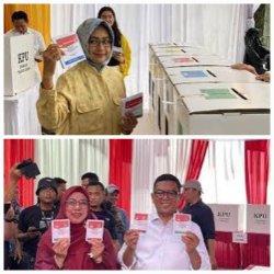 Hasil di TPS, Airin Rachmi dan Andra Soni Unggul di Kandang Masing-Masing
